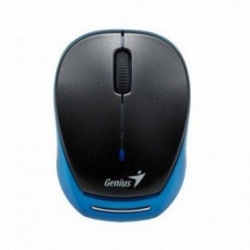 Mouse Genius Óptico GM.MT9000RN, Inalámbrico, USB, 1200DPI, Negro/Azul 