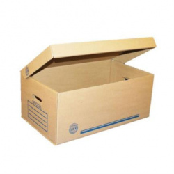 Geo Caja de Cartón para Archivo, Tamaño Oficio, 60x35x25cm, 20 Piezas 