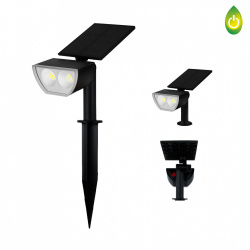 Geopower Lámpara LED para Piso/pared LESD-050, Exterior, Luz de Día, 1.5W, 150 Lúmenes, IRC, para Casa/Comercial  
