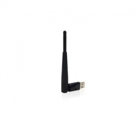 Geovision Adaptador WiFi, USB, Inalámbrico, Negro 