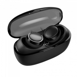 Getttech Audífonos Intrauriculares con Micrófono GAM-29732, Inalámbrico, Bluetooth, Negro 
