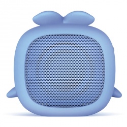 Getttech Bocina Portatil Little Whale, Bluetooth, Inalámbrico, 3W RMS, Azul 