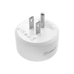 Getttech Smart Plug GSW-71002, WiFi, 1 Conector, 1200W, 10A, Blanco 