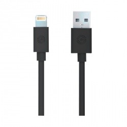 Verbatim Cable de Carga Lightning Macho - USB A Macho, 1.5 Metros, Negro, para iPod/iPhone/iPad 