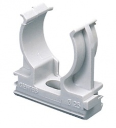 Gewiss Soporte de Presión Abierto PVC, 5/8'', Gris 