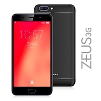 Ghia Zeus 5.5'', 1280x720 Pixeles, 3G, Android 7.0, Negro 