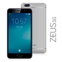 Ghia Zeus 5.5'', 1280x720 Pixeles, 3G, Android 7.0, Gris 