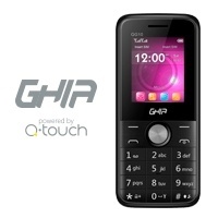 Celular QG10 1.77'', SIM Doble, Bluetooth, Negro 
