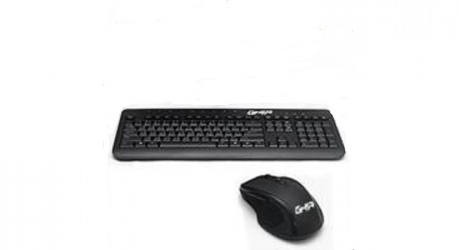 Kit de Teclado y Mouse Ghia GAC-004, Alámbrico, USB, Negro (Español) 
