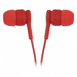 Ghia Audífonos Intrauriculares con Micrófono COMET2, Alámbrico, 1.2 Metros, 3.5mm, Rojo 