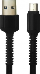 Ghia Cable USB-A Macho - Micro-USB B Macho, 1 Metro, Negro 
