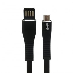 Ghia Cable USB A Macho - Micro-USB B Macho, 1 Metro, Negro 