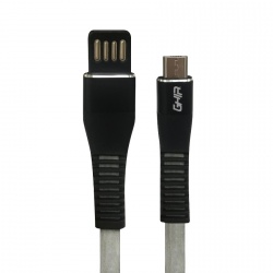 Ghia Cable USB Macho - Micro USB-B Macho, 1 Metro, Negro 