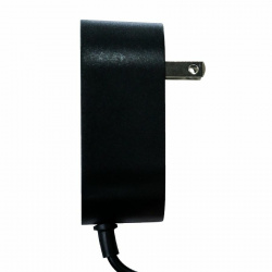 Ghia Adaptador de Corriente, Entrada 100V - 240V, Salida 12V, 2A, Negro 
