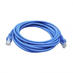 Ghia Cable Patch Cat5e UTP, RJ-45 Macho - RJ-45 Macho, 3 Metros, Azul 