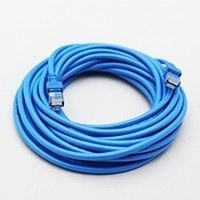 Ghia Cable Patch Cat5e UTP RJ-45 Macho - RJ-45 Macho, 7.5 Metros, Azul 