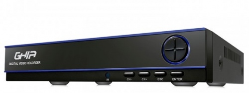 Ghia DVR de 4 Canales GDV-005 para 1 Disco Duro, max. 6TB, 1x HDMI, 1x VGA 