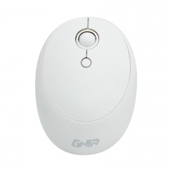 Mouse Ghia Láser GM600, Inalámbrico, USB Radio Frecuencia, Blanco 