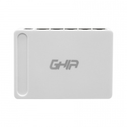 Switch Ghia Gigabit Ethernet GNW-S3, 5 Puertos 10/100/1000Mbps - No Administrable 