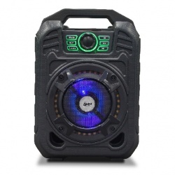 Ghia Bafle GSP-005, Bluetooth, Inalámbrico, 2000W RMS, USB, Negro 
