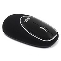 Mouse Ergonómico Ghia GT100NN, Inalámbrico, Laser, 1.000DPI, RF Inalámbrico, Negro 