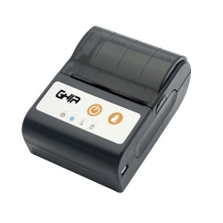 Ghia Impresora Móvil GTPM581, Térmica Directa, Inalámbrico/Alámbrico 203 x 203 DPI, USB/Serial/Bluetooth, Negro 