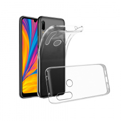 Ghia Funda con Mica AC-8992 para Huawei Y6 2019, Transparente 