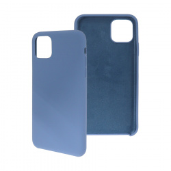 Ghia Funda de Silicona con Mica AC-8904 para iPhone 11, Azul 