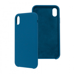 Ghia Funda con Mica AC-8920 para iPhone XR, Azul 