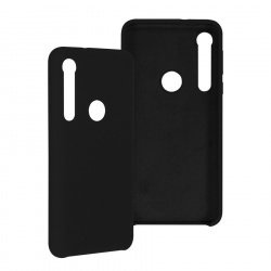 Ghia Funda de Silicón AC-9052 para Motorola G8 Play, Negro 