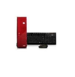 Computadora Kit Ghia PCGHIA-1815, AMD A4-5300 3.40GHz, 4GB, 500GB, Rojo + Teclado/Mouse 
