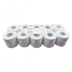 Ghia Papel Térmico 57mm x 60mm, Reacción Negro, 10 Piezas 