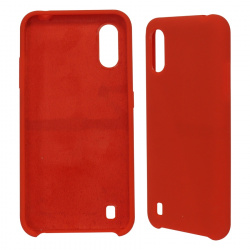 Ghia Funda con Mica AC-9023 para Samsung A01, Rojo 