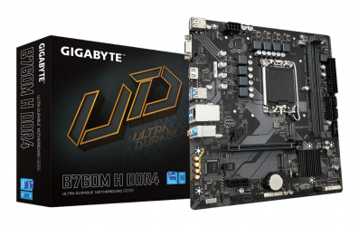 Tarjeta Madre Gigabyte B760M, Micro-ATX, LGA 1700, Intel B760, 64GB DDR4, HDMI para Intel 
