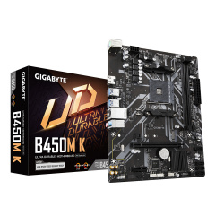 Tarjeta Madre Gigabyte B450M K, Micro-ATX, Socket AM4, AMD B450, 64GB DDR4, HDMI para AMD 
