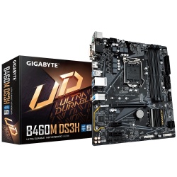 Tarjeta Madre Gigabyte micro ATX B460M DS3H, S-1200, Intel B460, HDMI, 128GB DDR4 para Intel ― No es Compatible con Procesadores Intel 11va. Generación 