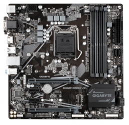 Tarjeta Madre Gigabyte Micro ATX B460M DS3H V2, S-1200, Intel H470, HDMI, 128GB DDR4 para Intel 