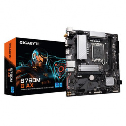 Tarjeta Madre Gigabyte B760M G AX, Micro-ATX, LGA 1700, Intel B760, 96GB DDR5, HDMI/DP para Intel  