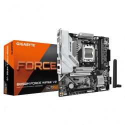 Tarjeta Madre Gigabyte B850M FORCE V2, Micro-ATX, Socket AM5, AMD B850, 128GB DDR5, HDMI/DP para AMD 