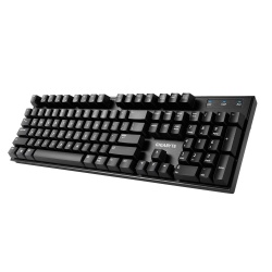 Teclado Gamer Gigabyte FORCE K83, Teclado Mecánico, Cherry MX Red, Alámbrico, Negro 