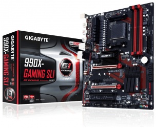 Tarjeta Madre Gigabyte ATX GA-990X-Gaming SLI (rev. 1.0), S-AM3+, AMD 990X, 32GB DDR3, para AMD 