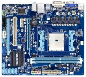 Tarjeta Madre Gigabyte micro ATX, S-FM1, AMD A75, 32GB DDR3, para AMD 