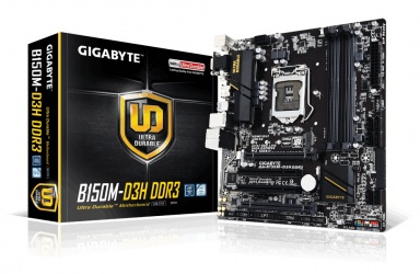 Tarjeta Madre Gigabyte micro ATX GA-B150M-D3H DDR3, S-1151, Intel B150, HDMI, 32GB DDR3, para Intel 