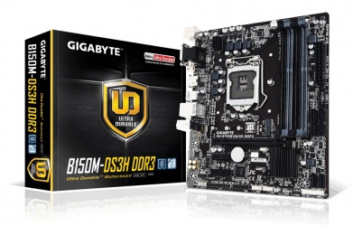 Tarjeta Madre Gigabyte micro ATX GA-B150M-DS3H DDR3, S-1151, Intel B150, HDMI, 64GB DDR3, para Intel ― Requiere Actualización de BIOS para trabajar con Procesadores de 7ma Generación 