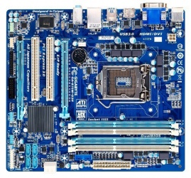 Tarjeta Madre Gigabyte micro ATX GA-B75M-D3H Rev. 1.0, S-1155, Intel B75, HDMI, 32GB DDR3, para Intel 