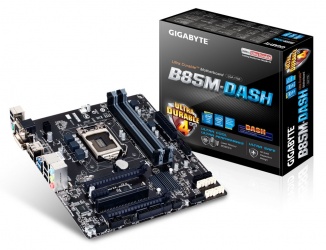 Tarjeta Madre Gigabyte micro ATX GA-B85M-DASH (rev. 1.1), S-1150, Intel B85, HDMI, 32GB DDR3, para Intel 