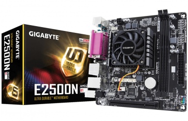 Tarjeta Madre Gigabyte mini ITX GA-E2500N (rev. 1.0), S-FT3, AMD, HDMI, 32GB DDR3 para AMD 