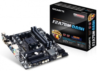 Tarjeta Madre Gigabyte micro ATX GA-F2A78M-DASHV, S-FM2+, AMD A78, HDMI, 64GB DDR3, para AMD 