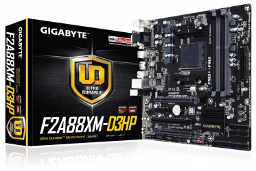 Tarjeta Madre Gigabyte micro ATX GA-F2A88XM-D3HP, S-FM2+, AMD A88X, HDMI/3.1, 64GB DDR3, para AMD 