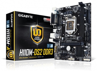 Tarjeta Madre Gigabyte micro ATX GA-H110M-DS2 DDR3, S-1151, Intel H110, 32GB DDR3, para Intel 